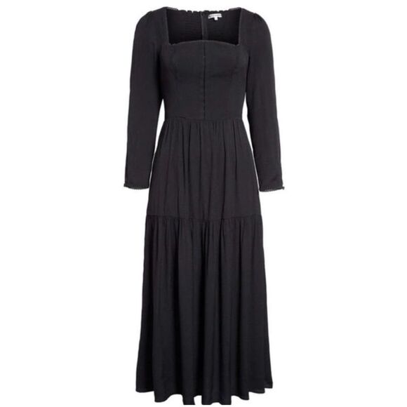 Reformation Black Maxi Dress - Picture 1 of 10